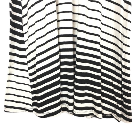 MONTEAU Maxi Dress Striped Fitted Minimalist Long Sleeveless Strappy Size Small - Picture 5 of 12